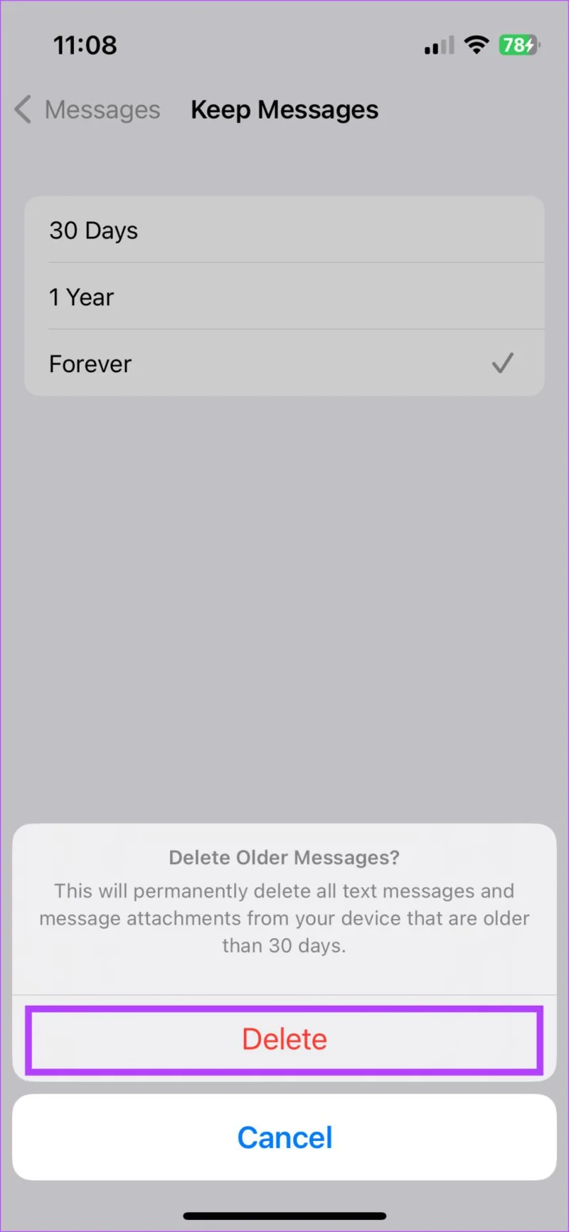 Cómo borrar datos del sistema (otros) en iPhone sin reiniciar