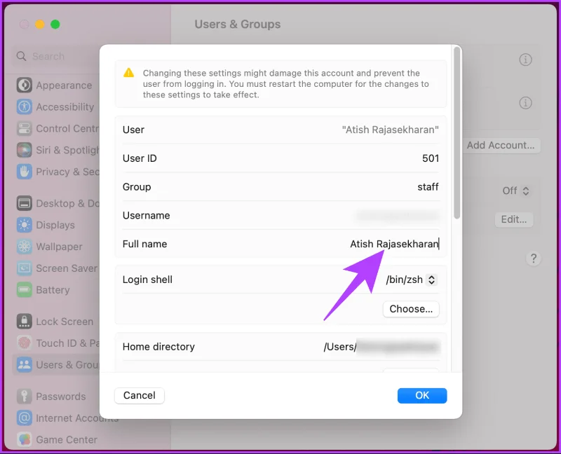 Come cambiare il nome del MacBook con semplici passaggi