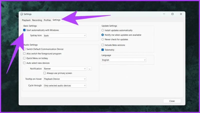 Cómo cambiar la salida de audio en Windows con una tecla de acceso rápido