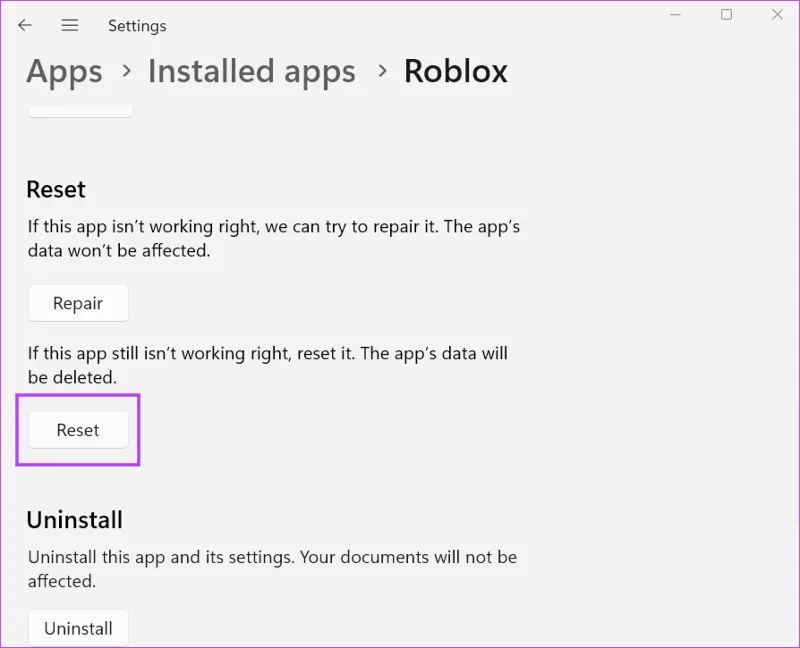Las 8 formas principales de reparar el código de error 901 de Roblox en Windows 11