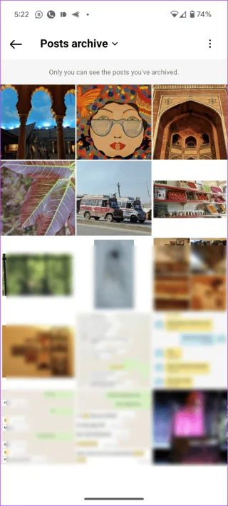 Cosa succede quando archivi un post su Instagram