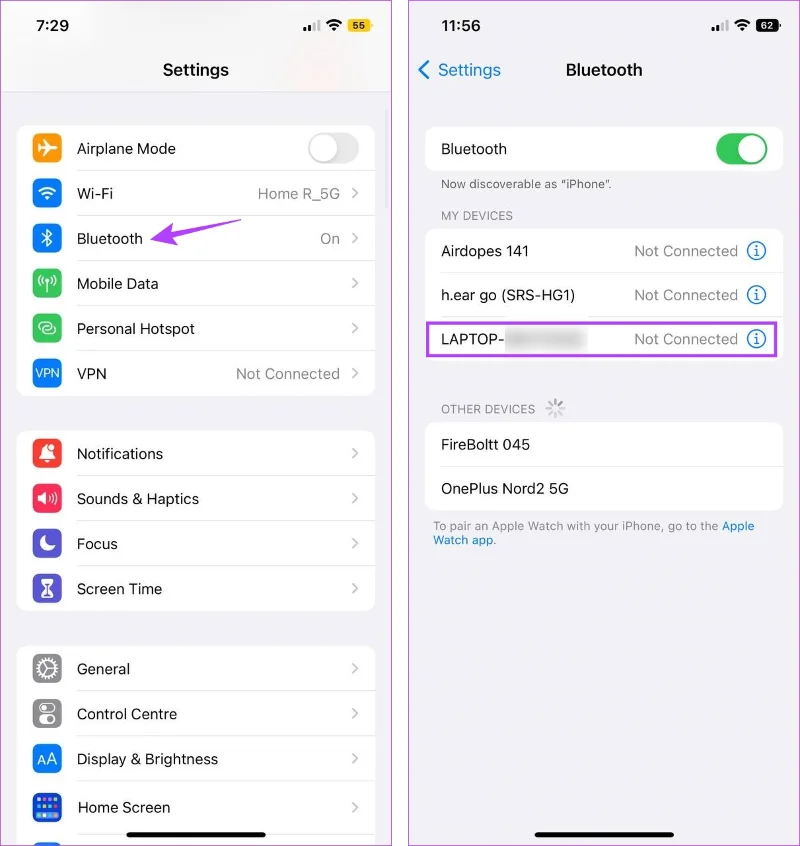 Cómo arreglar la aplicación Phone Link de Windows 11 que no funciona con iPhone