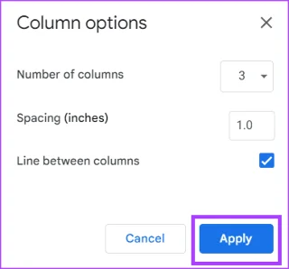 Come creare e modificare colonne di testo in Google Documenti