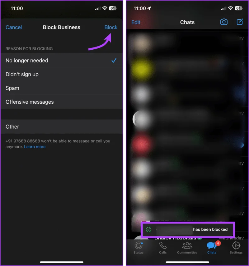 Wat er gebeurt als u iemand rapporteert op WhatsApp en hoe u dit kunt melden