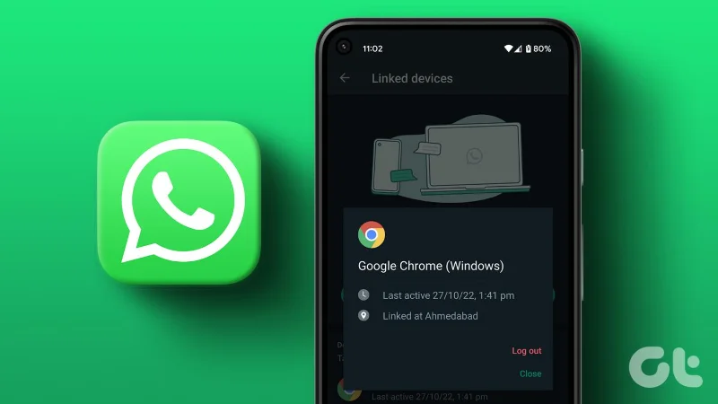 วิธีออกจากระบบอุปกรณ์ที่เชื่อมโยงจากบัญชี WhatsApp