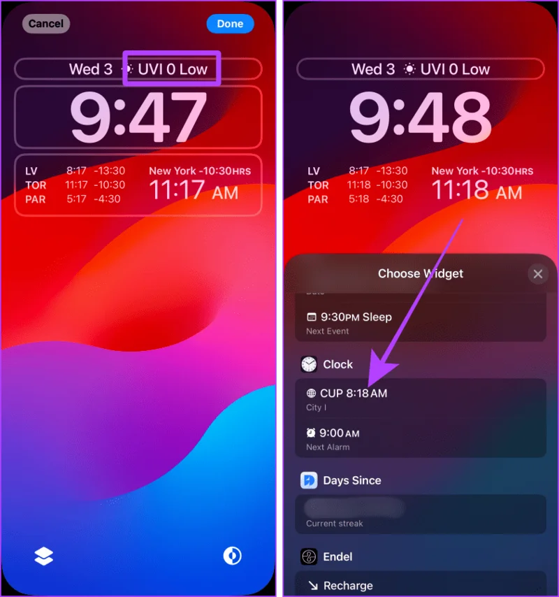 4 manieren om klok toe te voegen en aan te passen op het iPhone-vergrendelscherm