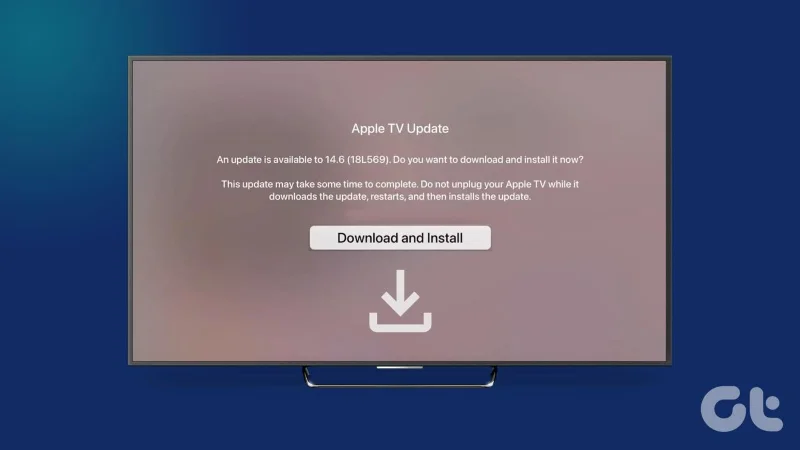 Come aggiornare il software e le app di Apple TV