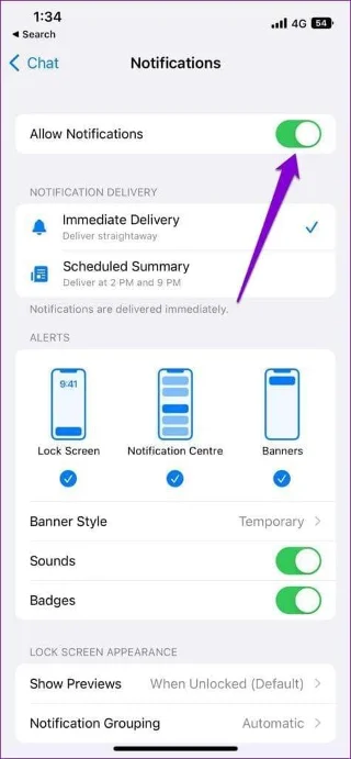 6 correzioni quando le notifiche dell'app Google Chat non funzionano
