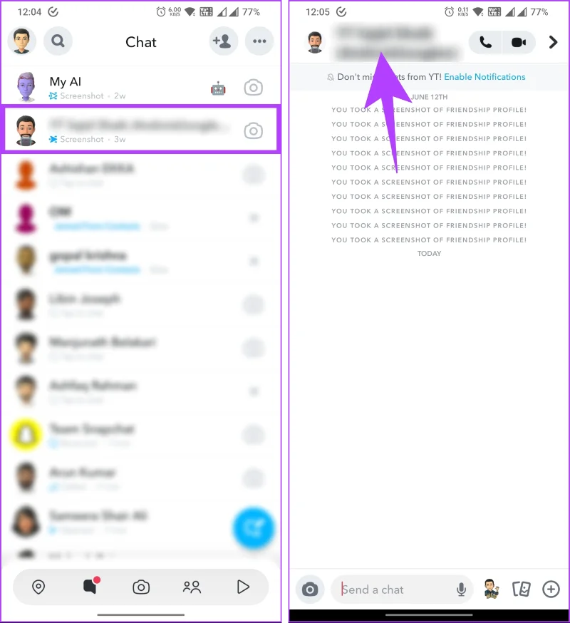 7 semplici modi per nascondere le conversazioni su Snapchat
