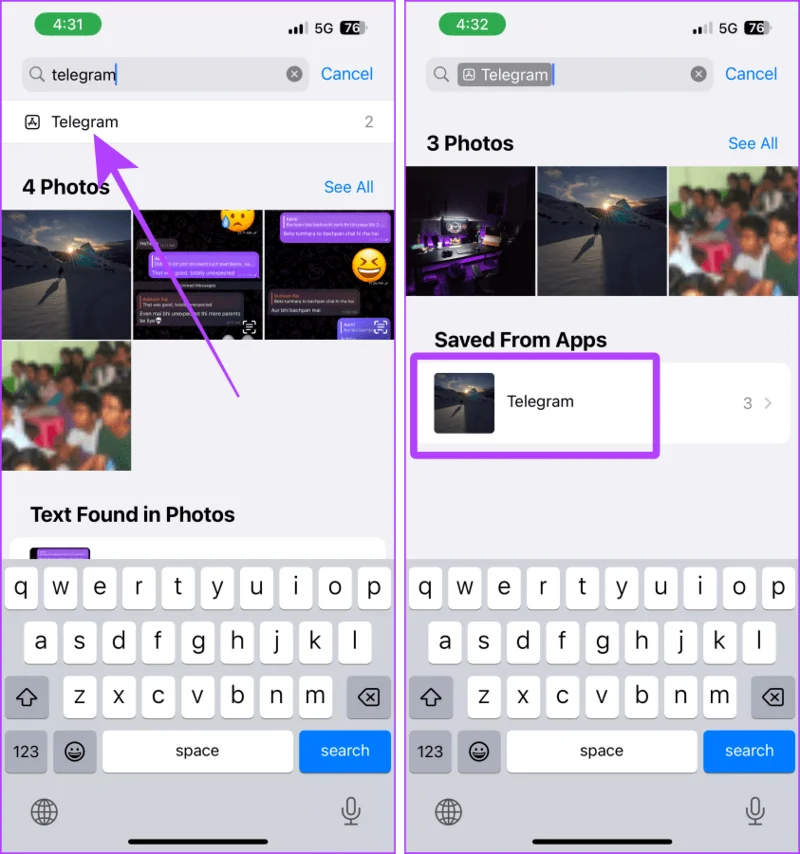 Hoe u via Telegram gedownloade bestanden kunt vinden op Android, iPhone en Mac