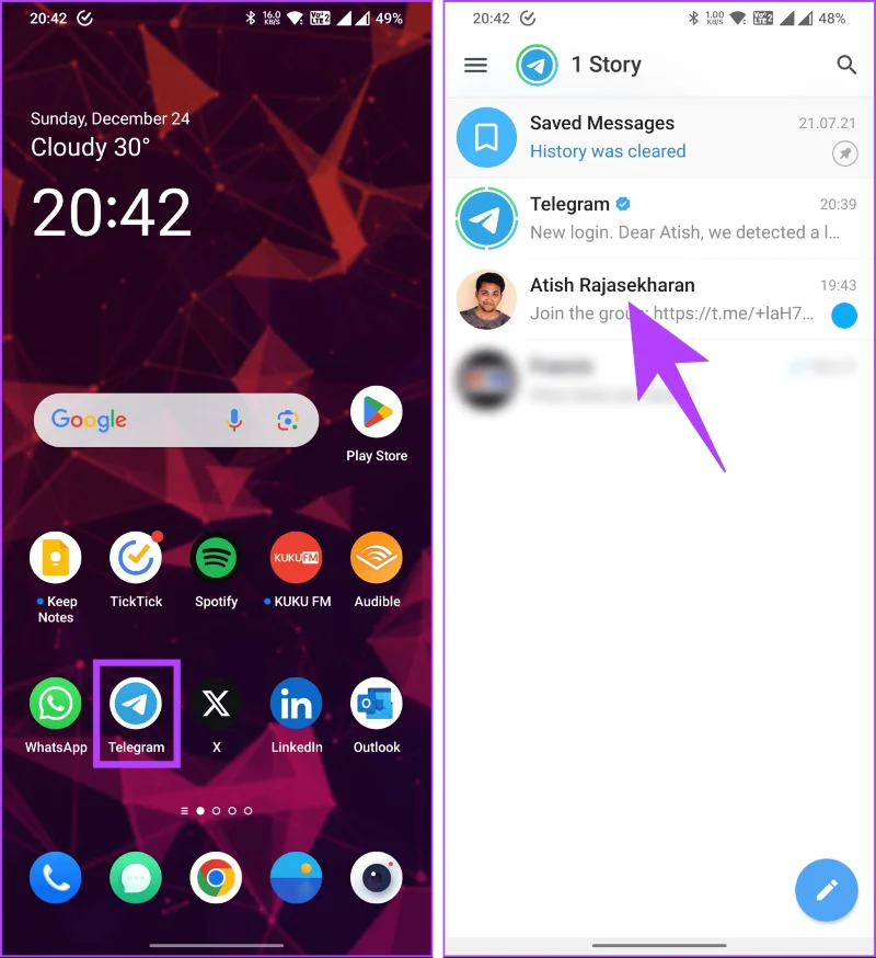 Comment rechercher des groupes et des chaînes Telegram