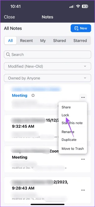 Come utilizzare le note nelle riunioni Zoom su dispositivi mobili e desktop