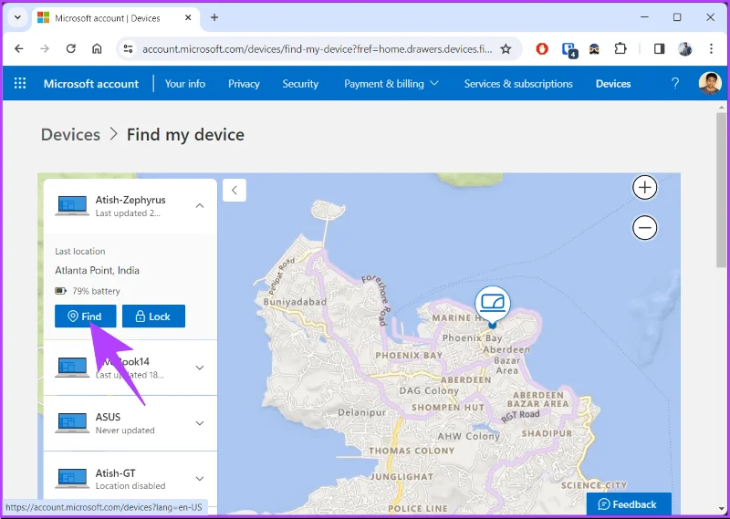 Comment utiliser Microsoft Find My Device pour suivre un ordinateur portable perdu ou volé