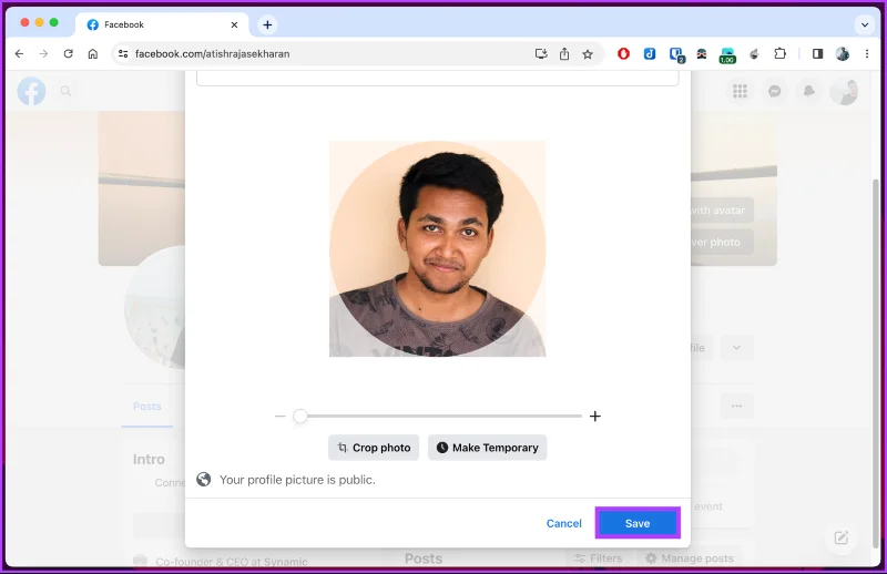 Comment changer la photo de profil sur Facebook sans que personne ne le sache