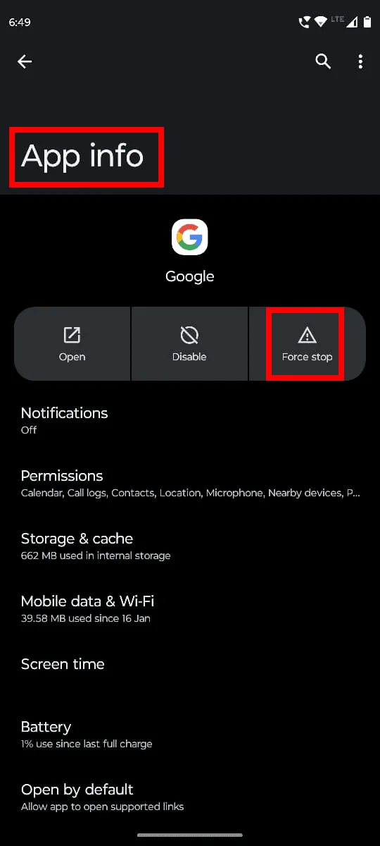 Solución – Google para Android se Muestra como Sin Conexión