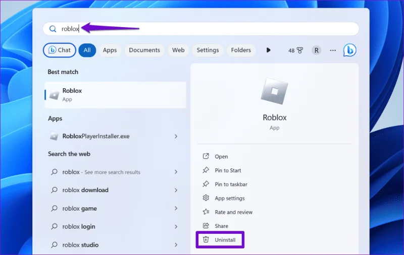 Le 7 migliori correzioni per il problema dello schermo nero di Roblox