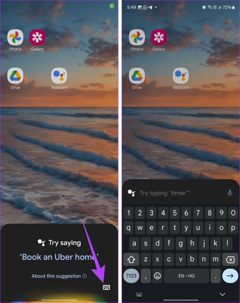 Hoe Google Assistant te openen op Samsung en andere Android-telefoons