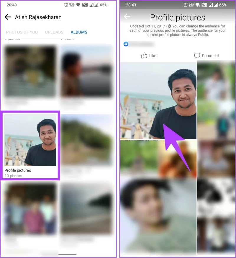 Comment changer la photo de profil sur Facebook sans que personne ne le sache