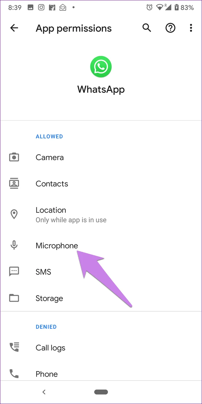 4 วิธีในการแก้ไขข้อความเสียง WhatsApp ไม่ทำงาน