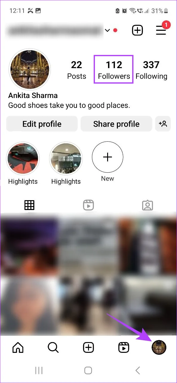 Comment masquer qui vous suivez sur Instagram