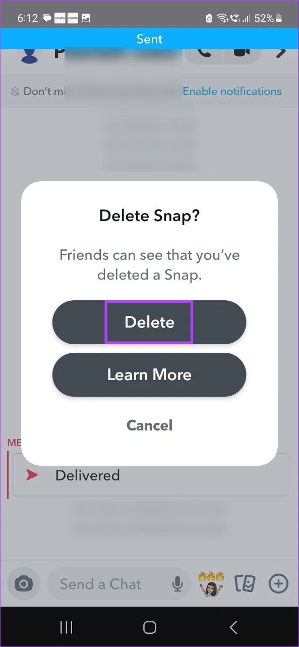 Kun je snaps op Snapchat ongedaan maken of verwijderen?