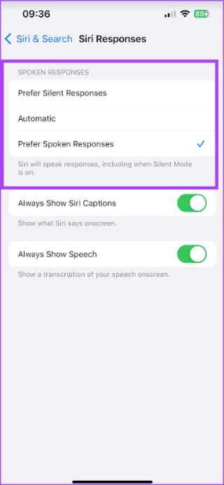 วิธีปรับแต่งการตอบสนองและการกระทำของ Siri บน iPhone