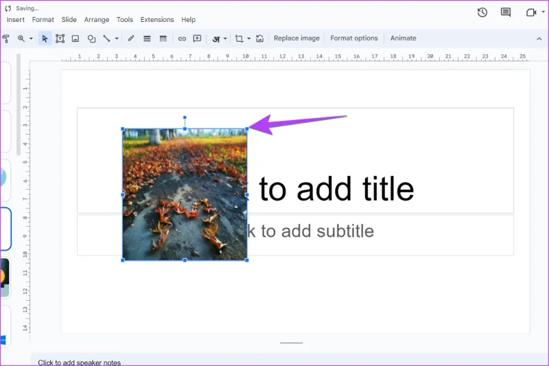 Come rendere circolari le immagini in Presentazioni Google