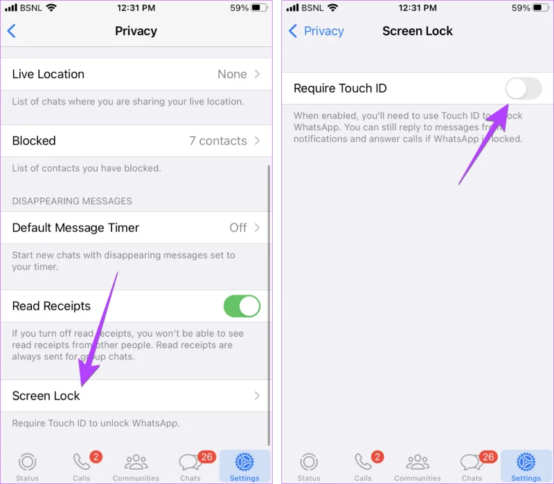 5 วิธีในการซ่อนการแชท WhatsApp