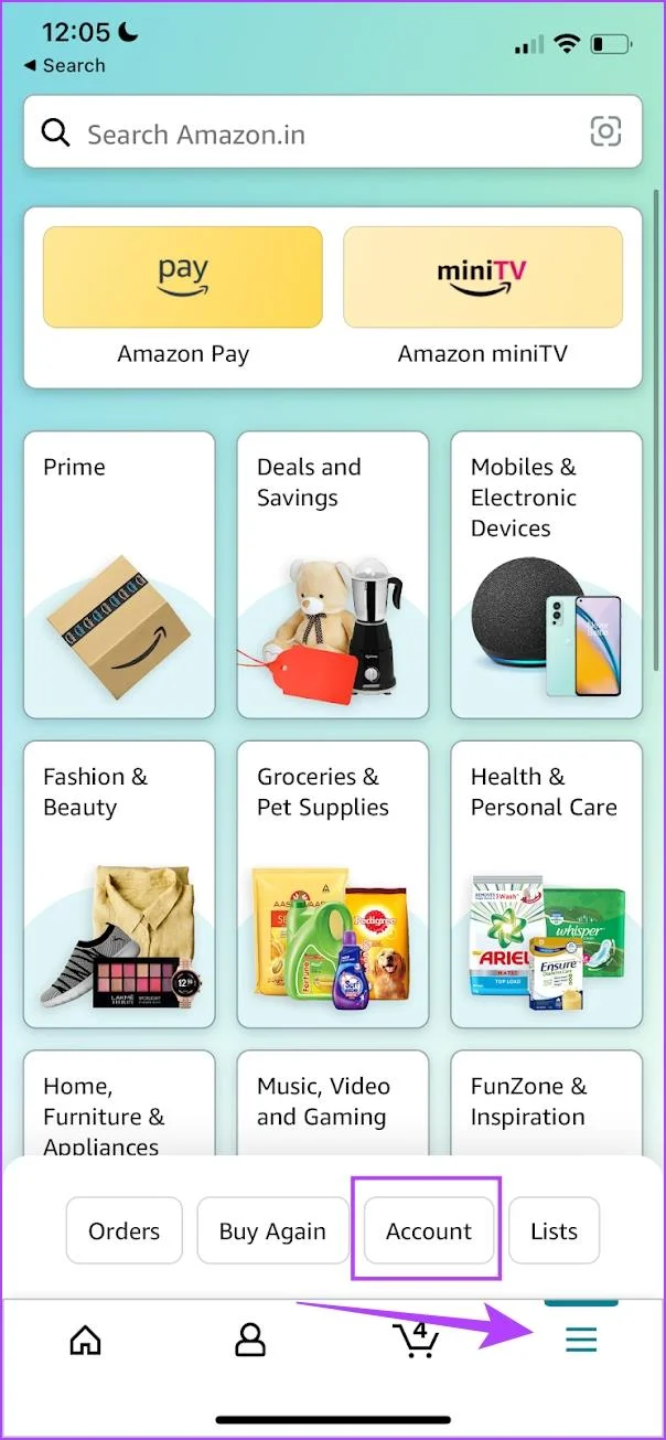 Come cambiare account Amazon su Kindle