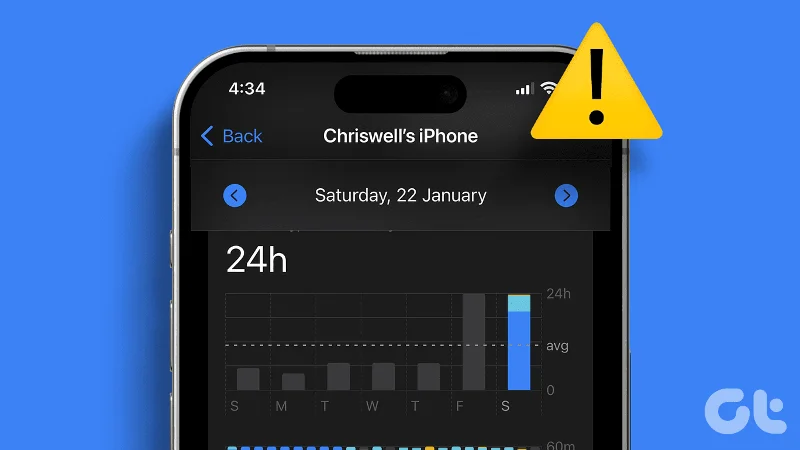 9 manieren om de iPhone te repareren met onjuiste schermtijd