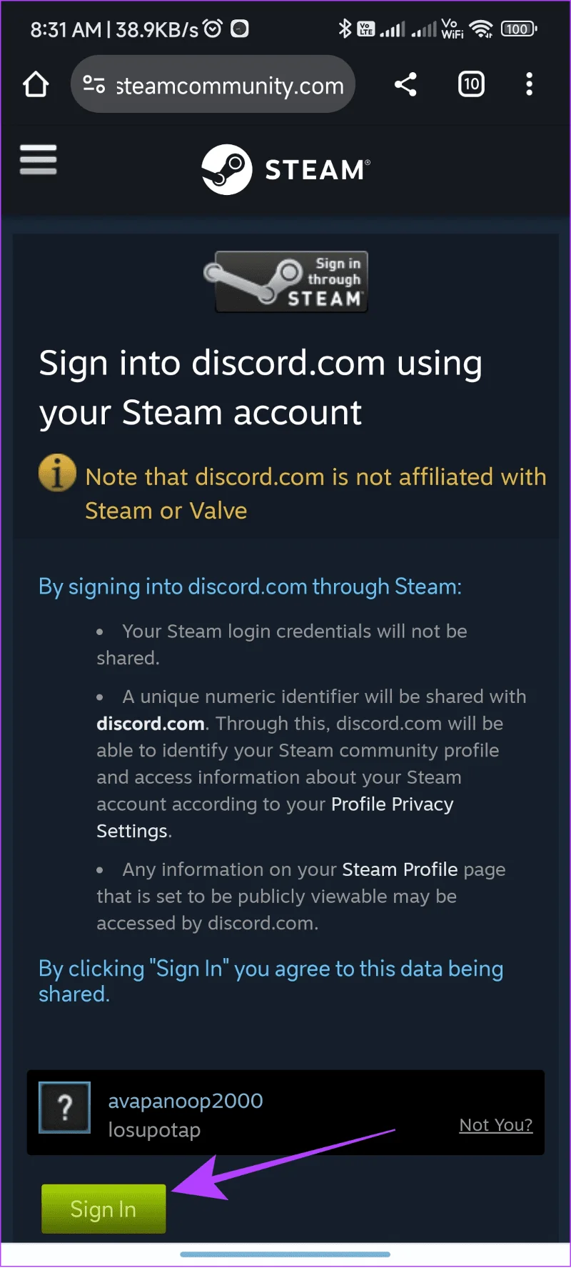 Comment connecter Steam à Discord et que faire si vous ne parvenez pas