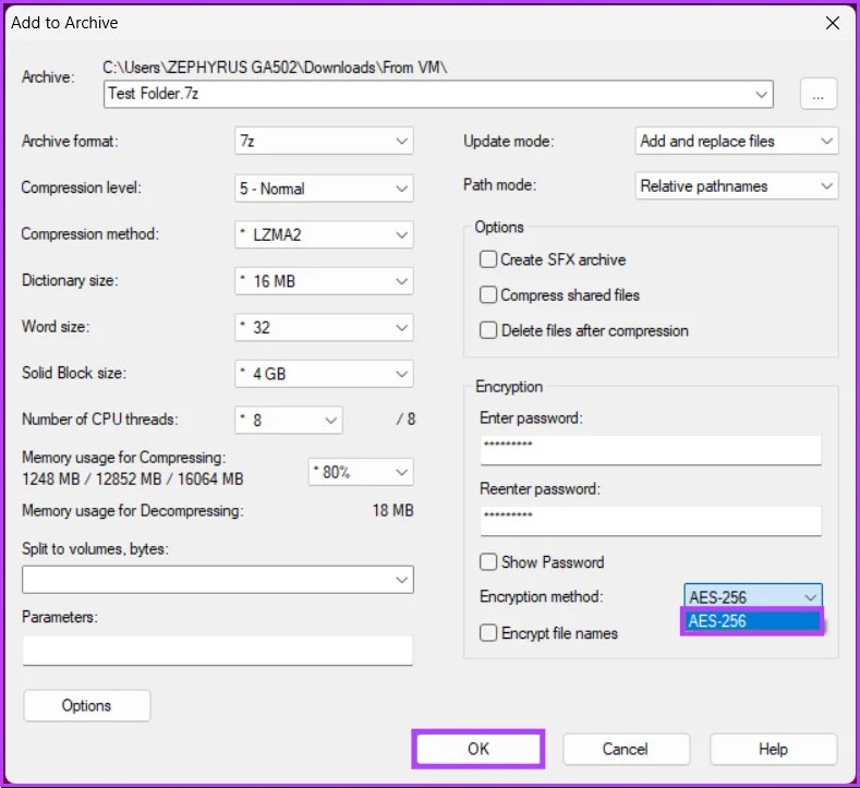 3 eenvoudige manieren om een ​​ZIP-bestand op Windows met een wachtwoord te beveiligen