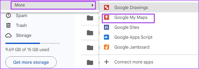 Comment créer et gérer une carte personnalisée dans Mes cartes et Google Drive