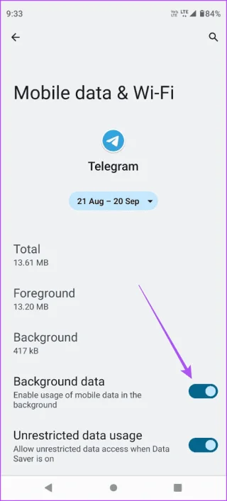 7 migliori soluzioni per Telegram che non funziona sui dati mobili
