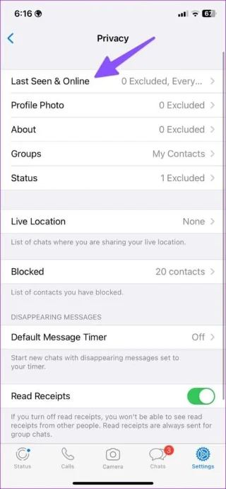 วิธีซ่อนการออนไลน์ล่าสุดและสถานะออนไลน์ใน WhatsApp บนมือถือและเดสก์ท็อป