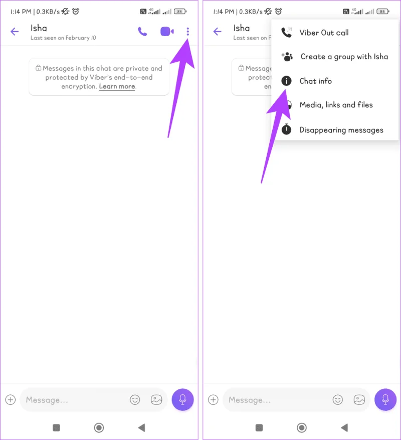 Come nascondere e mostrare le chat di Viber sul cellulare