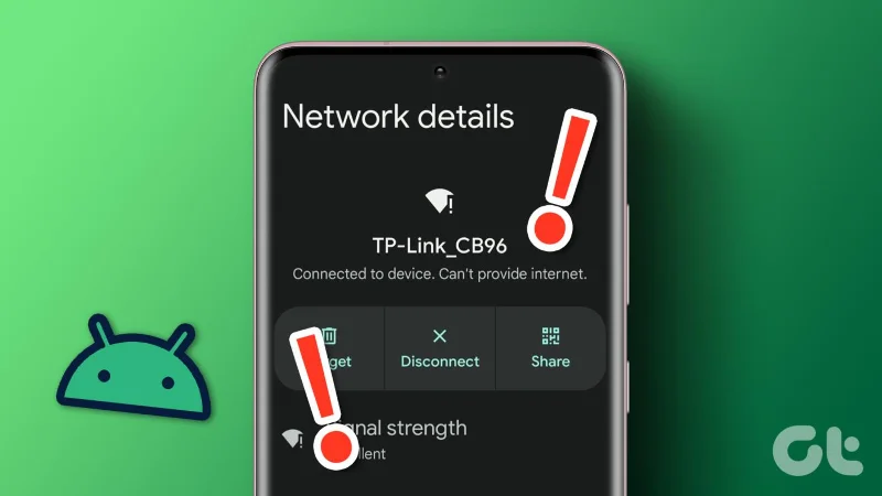 Top 8 manieren om wifi-verbinding maar geen internet op Android te repareren