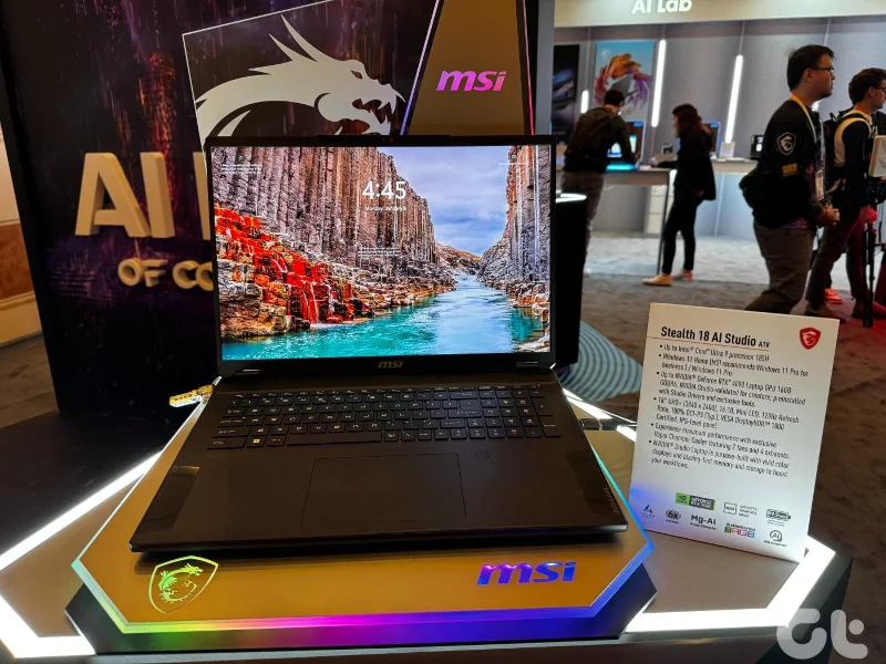 CES 2024&nbsp;: MSI dévoile de nouveaux ordinateurs portables de 18 pouces, des ordinateurs portables alimentés par l'IA avec des processeurs Intel Core Ultra et un ordinateur de poche Claw Gaming