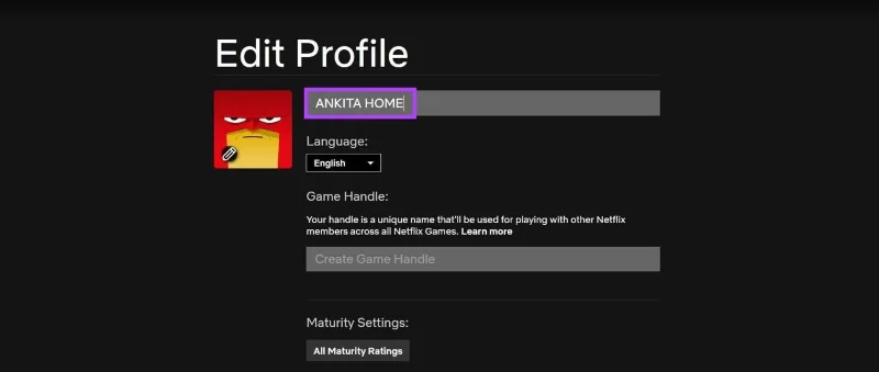 Hoe u een aangepaste profielfoto instelt op Netflix