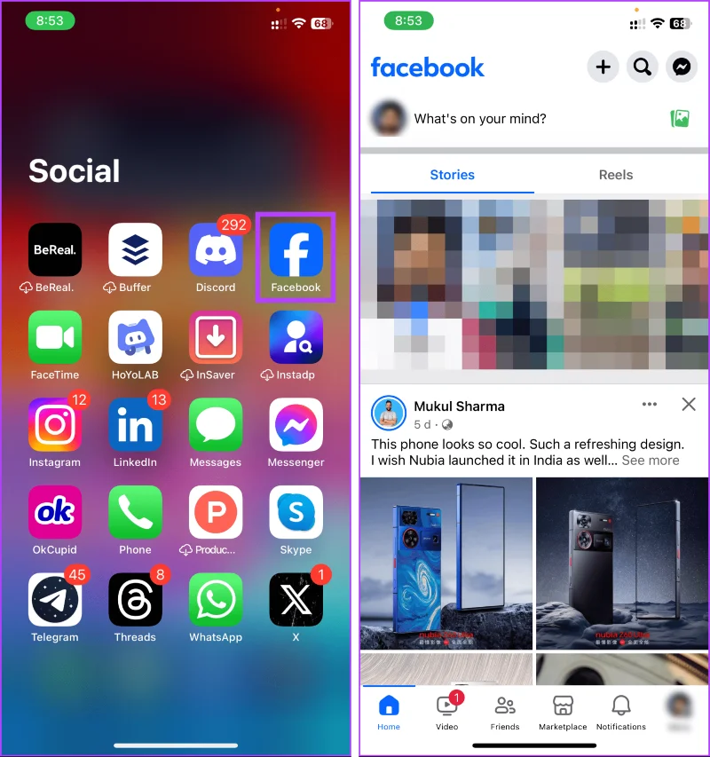 Création de publications sur iOS