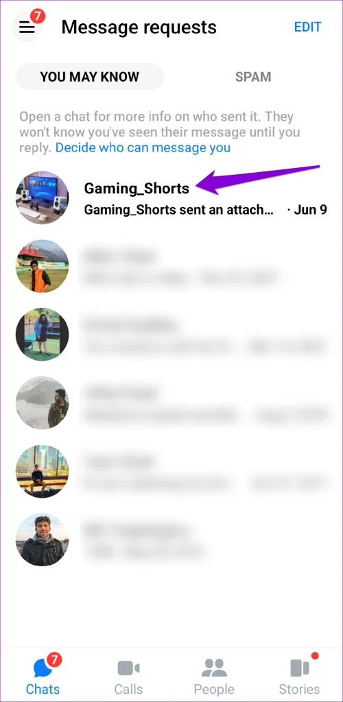 Les 7 meilleures façons de corriger la notification Facebook Messenger ne disparaîtront pas
