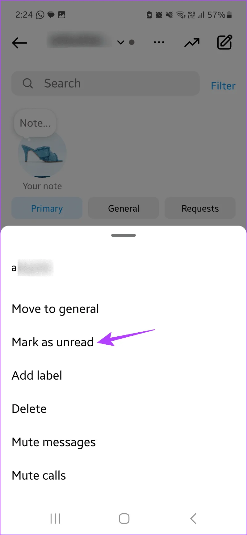 Comment ne plus voir ou ne pas lire les messages sur Instagram