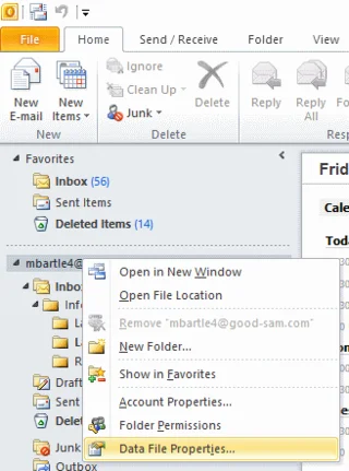 Outlook 365: Napraw 'Plik danych Outlook osiągnął maksymalny rozmiar'