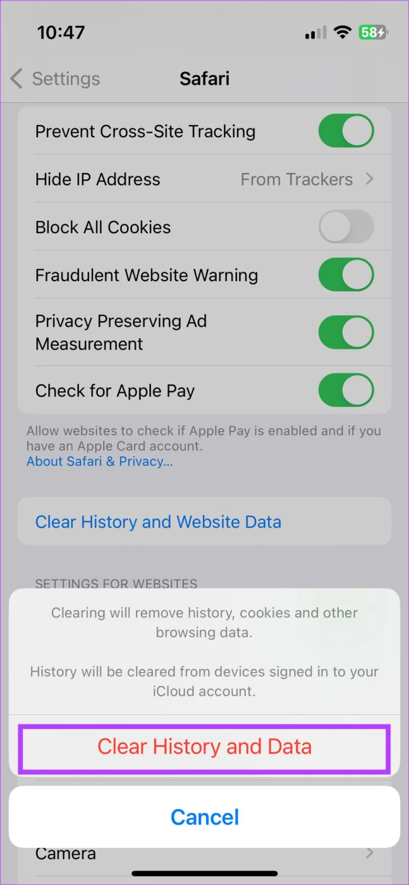 Cómo borrar datos del sistema (otros) en iPhone sin reiniciar