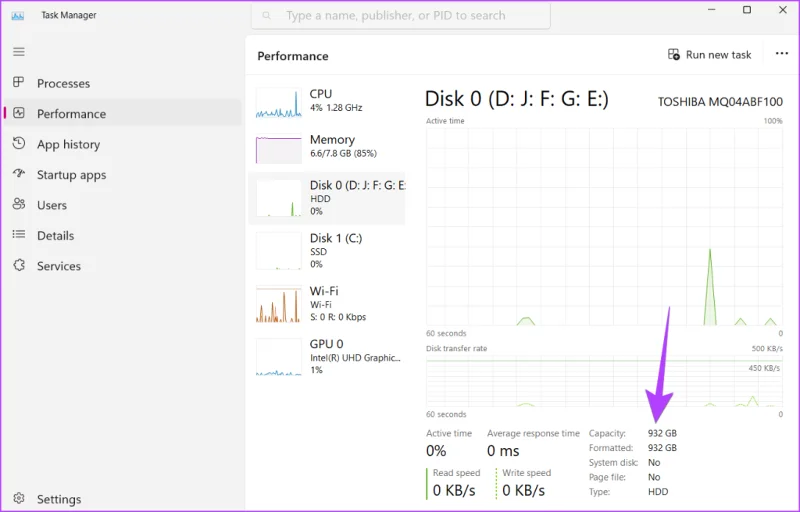 6 façons de vérifier le stockage total d'un ordinateur portable ou d'un PC Windows