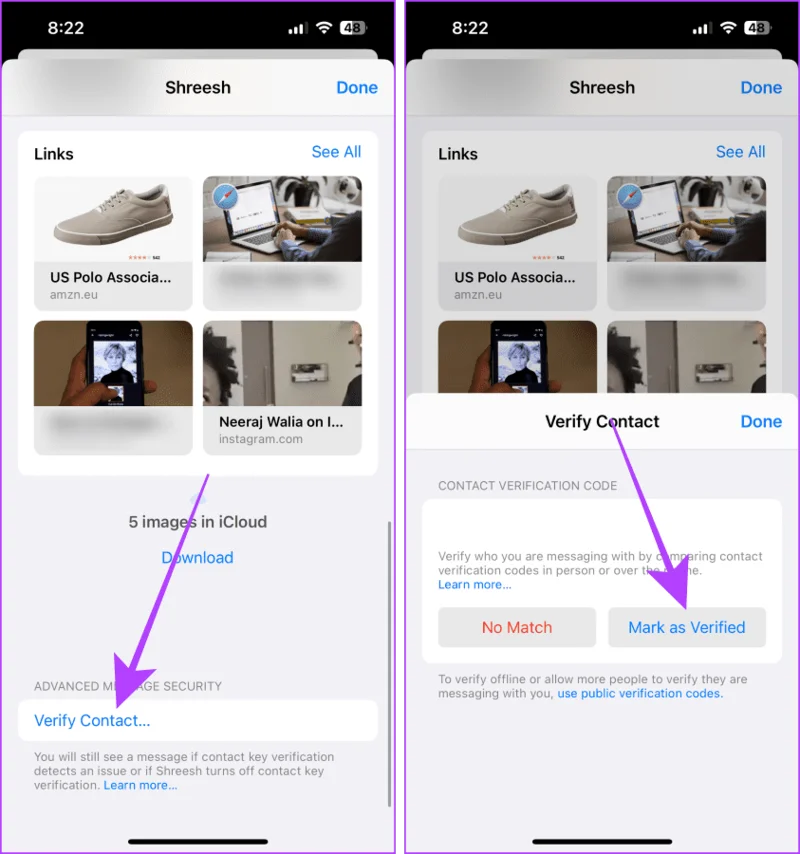 ¿Qué es la verificación de clave de contacto en iMessage y cómo usarla?