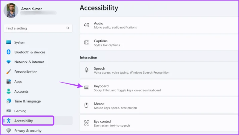 Las 5 formas principales de arreglar la tecla Tab que no funciona en Windows 11