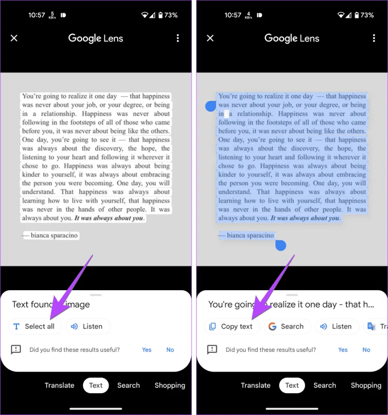 3 manieren om Google Lens te gebruiken om tekst uit een afbeelding te kopiëren