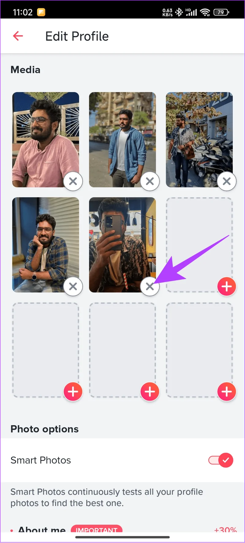 Tinderアカウント、いいね、スワイプ、マッチをリセットする方法