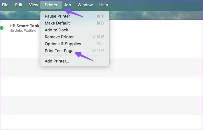 Cómo imprimir una página de prueba en Windows y Mac